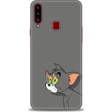 Mod Kılıf Samsung Galaxy A20S Hd Baskılı Kılıf + 9h Nano Tam Kaplayan Ekran Koruyucu 408