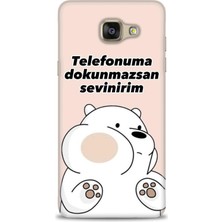 Mod Kılıf Samsung Galaxy A7 2016 Hd Baskılı Kılıf + 9h Nano Tam Kaplayan Ekran Koruyucu 158