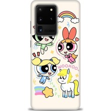 Mod Kılıf Samsung Galaxy S20 Utra Hd Baskılı Kılıf + 9h Nano Tam Kaplayan Ekran Koruyucu 129