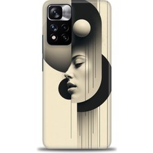 Mod Kılıf Xiaomi Redmi Note 11 Pro Plus Hd Baskılı Kılıf + 9h Nano Tam Kaplayan Ekran Koruyucu 149