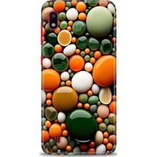 Mod Kılıf Samsung Galaxy A10 Hd Baskılı Kılıf + 9h Nano Tam Kaplayan Ekran Koruyucu 348