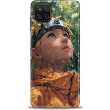 Mod Kılıf Samsung Galaxy A12 Hd Baskılı Kılıf + 9h Nano Tam Kaplayan Ekran Koruyucu 257