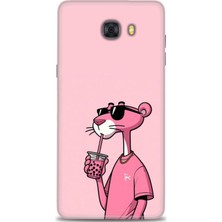 Mod Kılıf Samsung Galaxy C9 Pro Hd Baskılı Kılıf + 9h Nano Tam Kaplayan Ekran Koruyucu 402