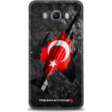 Mod Kılıf Samsung Galaxy J7 2016 Hd Baskılı Kılıf + 9h Nano Tam Kaplayan Ekran Koruyucu 37