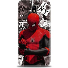 Mod Kılıf Samsung Galaxy J7 Pro Hd Baskılı Kılıf + 9h Nano Tam Kaplayan Ekran Koruyucu 95