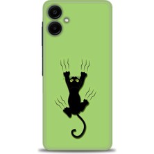 Mod Kılıf Samsung Galaxy A06 Hd Baskılı Kılıf + 9h Nano Tam Kaplayan Ekran Koruyucu 65