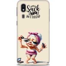 Mod Kılıf Samsung Galaxy A2 Core Hd Baskılı Kılıf + 9h Nano Tam Kaplayan Ekran Koruyucu 50