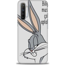 Mod Kılıf Realme Xt Kılıf Hd Baskılı Kılıf + 9h Nano Tam Kaplayan Ekran Koruyucu 153