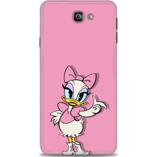Mod Kılıf Samsung Galaxy J7 Prime Hd Baskılı Kılıf + 9h Nano Tam Kaplayan Ekran Koruyucu 406