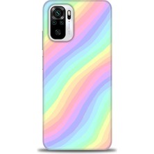 Mod Kılıf Xiaomi Redmi Note 10 Hd Baskılı Kılıf + 9h Nano Tam Kaplayan Ekran Koruyucu 427