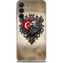 Mod Kılıf Samsung Galaxy A15 Hd Baskılı Kılıf + 9h Nano Tam Kaplayan Ekran Koruyucu 461