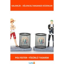 Letsii Polyester One Piece Kalemlik Eğlenceli ve Fonksiyonel Süslemelerle