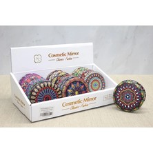 Femina Trendy Taşlı Yuvarlak El Aynası Kalın ALK3755