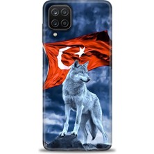 Mod Kılıf Samsung Galaxy M12 Hd Baskılı Kılıf + 9h Nano Tam Kaplayan Ekran Koruyucu 36
