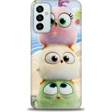 Mod Kılıf Samsung Galaxy M23 Hd Baskılı Kılıf + 9h Nano Tam Kaplayan Ekran Koruyucu 366