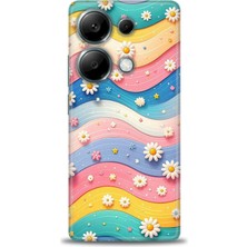 Mod Kılıf Xiaomi Redmi Note 13 Pro 4g Hd Baskılı Kılıf + 9h Nano Tam Kaplayan Ekran Koruyucu 418