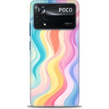 Mod Kılıf Xiaomi Poco X4 Pro 5g Kılıf Hd Baskılı Kılıf + 9h Nano Tam Kaplayan Ekran Koruyucu 424