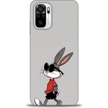 Mod Kılıf Xiaomi Redmi Note 10 Hd Baskılı Kılıf + 9h Nano Tam Kaplayan Ekran Koruyucu 403
