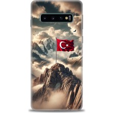 Mod Kılıf Samsung Galaxy S10 Hd Baskılı Kılıf + 9h Nano Tam Kaplayan Ekran Koruyucu 34