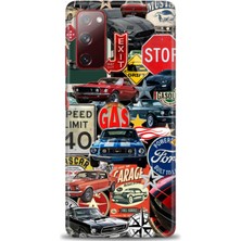 Mod Kılıf Samsung Galaxy S20 Fe Hd Baskılı Kılıf + 9h Nano Tam Kaplayan Ekran Koruyucu 482