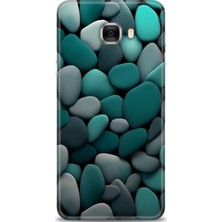 Mod Kılıf Samsung Galaxy C7 Hd Baskılı Kılıf + 9h Nano Tam Kaplayan Ekran Koruyucu 346