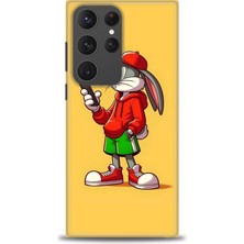 Mod Kılıf Samsung Galaxy S23 Ultra Hd Baskılı Kılıf + 9h Nano Tam Kaplayan Ekran Koruyucu 401