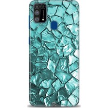 Mod Kılıf Samsung Galaxy M31 Hd Baskılı Kılıf + 9h Nano Tam Kaplayan Ekran Koruyucu 335