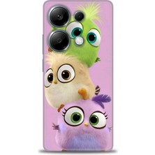 Mod Kılıf Xiaomi Redmi Note 13 Pro 4g Hd Baskılı Kılıf + 9h Nano Tam Kaplayan Ekran Koruyucu 362