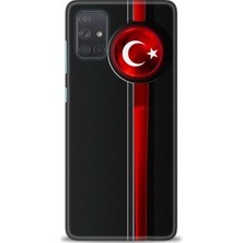 Mod Kılıf Samsung Galaxy A71 Hd Baskılı Kılıf + 9h Nano Tam Kaplayan Ekran Koruyucu 32