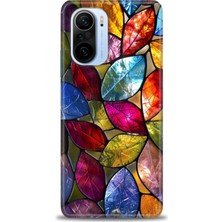 Mod Kılıf Xiaomi Poco F3 Kılıf Hd Baskılı Kılıf + 9h Nano Tam Kaplayan Ekran Koruyucu 339
