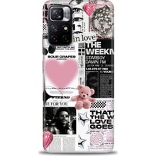 Mod Kılıf Xiaomi Redmi Note 11S Hd Baskılı Kılıf + 9h Nano Tam Kaplayan Ekran Koruyucu 204