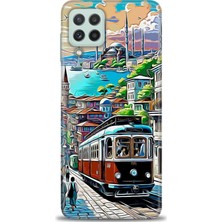 Mod Kılıf Samsung Galaxy A22 Hd Baskılı Kılıf + 9h Nano Tam Kaplayan Ekran Koruyucu 225