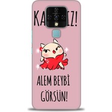 Mod Kılıf Tecno Camon 16 Kılıf Hd Baskılı Kılıf + 9h Nano Tam Kaplayan Ekran Koruyucu 165