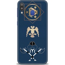 Mod Kılıf Samsung Galaxy M20 Hd Baskılı Kılıf + 9h Nano Tam Kaplayan Ekran Koruyucu 463