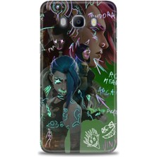 Mod Kılıf Samsung Galaxy J7 2016 Hd Baskılı Kılıf + 9h Nano Tam Kaplayan Ekran Koruyucu 272