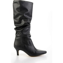 Bambi Siyah  Kadın Çizme K03138060209