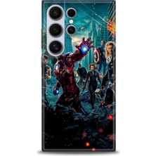 Mod Kılıf Samsung Galaxy S24 Ultra Hd Baskılı Kılıf + 9h Nano Tam Kaplayan Ekran Koruyucu 100