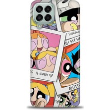 Mod Kılıf Samsung Galaxy M33 Hd Baskılı Kılıf + 9h Nano Tam Kaplayan Ekran Koruyucu 126