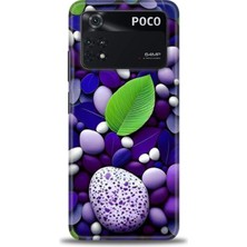 Mod Kılıf Xiaomi Poco M4 Pro 4g Kılıf Hd Baskılı Kılıf + 9h Nano Tam Kaplayan Ekran Koruyucu 341