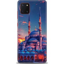 Mod Kılıf Samsung Galaxy Note 10 Lite Hd Baskılı Kılıf + 9h Nano Tam Kaplayan Ekran Koruyucu 227