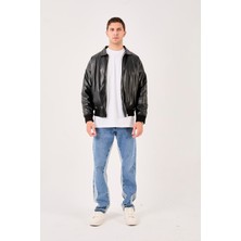 Rocqerx X-2015 Etek Kol Ribanalı Astarlı Deri Mont