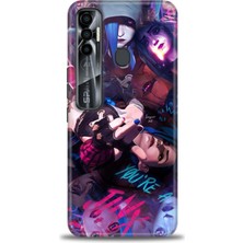 Mod Kılıf Tecno Spark 7 Pro Kılıf Hd Baskılı Kılıf + 9h Nano Tam Kaplayan Ekran Koruyucu 278