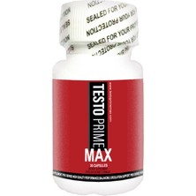 Testoprime: Erkeklerin Libidosuna Güncel Gücüne Özel 30 Lu Destek