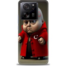 Mod Kılıf Xiaomi Mi 13T Kılıf Hd Baskılı Kılıf + 9h Nano Tam Kaplayan Ekran Koruyucu 245