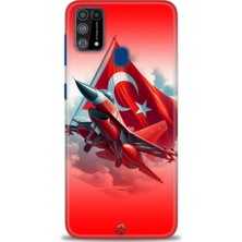 Mod Kılıf Samsung Galaxy M31 Hd Baskılı Kılıf + 9h Nano Tam Kaplayan Ekran Koruyucu 38