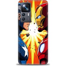 Mod Kılıf Xiaomi Mi 12T Pro Kılıf Hd Baskılı Kılıf + 9h Nano Tam Kaplayan Ekran Koruyucu 93
