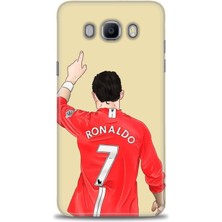 Mod Kılıf Samsung Galaxy J7 2016 Hd Baskılı Kılıf + 9h Nano Tam Kaplayan Ekran Koruyucu 3