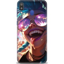 Mod Kılıf Samsung Galaxy M20 Hd Baskılı Kılıf + 9h Nano Tam Kaplayan Ekran Koruyucu 273