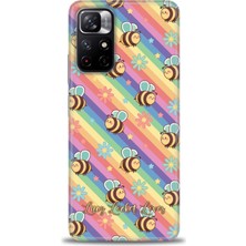 Mod Kılıf Xiaomi Redmi Note 11S Hd Baskılı Kılıf + 9h Nano Tam Kaplayan Ekran Koruyucu 419