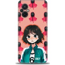 Mod Kılıf Xiaomi Poco M5 Kılıf Hd Baskılı Kılıf + 9h Nano Tam Kaplayan Ekran Koruyucu 289